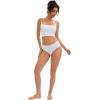 imageAllegra K Womens Hipster Seamless Breathable Underwear Ice Silk Moisture Wicking BriefsWhite