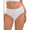 imageAllegra K Womens Hipster Seamless Breathable Underwear Ice Silk Moisture Wicking BriefsWhite