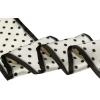 imageAllegra K 50s Ribbon Skinny Scarf Lovely Polka Dots Pattern for Bags Hair Band Neck WrapsBeige Small Dot