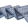 imageAllegra K 50s Ribbon Skinny Scarf Lovely Polka Dots Pattern for Bags Hair Band Neck WrapsBlue Small Dot