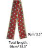 imageAllegra K 50s Ribbon Skinny Scarf Lovely Polka Dots Pattern for Bags Hair Band Neck WrapsClaret Big Dot