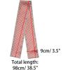 imageAllegra K 50s Ribbon Skinny Scarf Lovely Polka Dots Pattern for Bags Hair Band Neck WrapsPink Small Dot