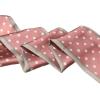 imageAllegra K 50s Ribbon Skinny Scarf Lovely Polka Dots Pattern for Bags Hair Band Neck WrapsPink Small Dot