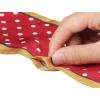 imageAllegra K 50s Ribbon Skinny Scarf Lovely Polka Dots Pattern for Bags Hair Band Neck WrapsRed Small Dot