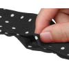 imageAllegra K 50s Skinny Silky Scarf Polka Dots Waistband Long Narrow Neckscarf Bag Handle AccessoryBlack Small Dot