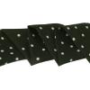 imageAllegra K 50s Skinny Silky Scarf Polka Dots Waistband Long Narrow Neckscarf Bag Handle AccessoryGreen Small Dot