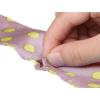 imageAllegra K 50s Skinny Silky Scarf Polka Dots Waistband Long Narrow Neckscarf Bag Handle AccessoryPink Medium Dot
