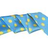 imageAllegra K 50s Skinny Silky Scarf Polka Dots Waistband Long Narrow Neckscarf Bag Handle AccessorySky Blue Medium Dot