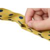 imageAllegra K 50s Skinny Silky Scarf Polka Dots Waistband Long Narrow Neckscarf Bag Handle AccessoryYellow Medium Dot