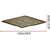 imageAllegra K Leopard Print Rhombus Neck Scarf Scarves Wraps Neckerchief for WomenEarthy Yellow