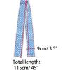 imageAllegra K Skinny Scarves 50s Polka Dots Neck Wraps for Women Cute Ribbon Hairband NeckerchiefBlue Heart