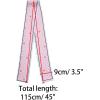 imageAllegra K Skinny Scarves 50s Polka Dots Neck Wraps for Women Cute Ribbon Hairband NeckerchiefPink Heart