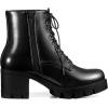 imageAllegra K Womens Platform Chunky Heel Combat BootsBlack