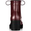 imageAllegra K Womens Platform Chunky Heel Combat BootsBurgundy