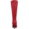 imageAllegra K Womens Pointed Toe Stiletto Heels Red Knee High Boot 65 M US