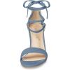imageAllegra K Womens Tie Up Strappy Heels Chunky High Heels Haze Blue Sandal 8 M US