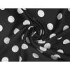 imageAllegra K 50cm 1950s Vintage Retro Polka Dots Square Scarf Head Neck Scarves Kerchief NeckerchiefBlack Big Dot