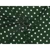 imageAllegra K 50cm 1950s Vintage Retro Polka Dots Square Scarf Head Neck Scarves Kerchief NeckerchiefGreen