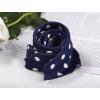 imageAllegra K 50cm 1950s Vintage Retro Polka Dots Square Scarf Head Neck Scarves Kerchief NeckerchiefNavy Blue