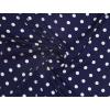 imageAllegra K 50cm 1950s Vintage Retro Polka Dots Square Scarf Head Neck Scarves Kerchief NeckerchiefNavy Blue