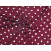 imageAllegra K 50cm 1950s Vintage Retro Polka Dots Square Scarf Head Neck Scarves Kerchief NeckerchiefRed