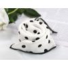 imageAllegra K 50cm 1950s Vintage Retro Polka Dots Square Scarf Head Neck Scarves Kerchief NeckerchiefWhite