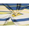 imageAllegra K 50cm Small Stripe Print Square Neck Wrap Scarves Head Scarf Kerchief Neckerchief Bandana for WomenYellow