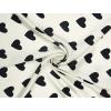 imageAllegra K 50cm Women Love Heart Small Square Scarves Kerchief Head Neck Scarf NeckerchiefWhite Big Dot