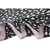 imageAllegra K 70cm Animal Leopard Print Silk Feeling Square Scarf Kerchief Neckerchief BandanaBlack