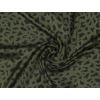 imageAllegra K 70cm Animal Leopard Print Silk Feeling Square Scarf Kerchief Neckerchief BandanaGreen