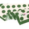 imageAllegra K 70cm Polka Dots Square Scarf Neck Scarves Kerchief Neckerchief Headband for WomenArmy Green Rose