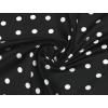 imageAllegra K 70cm Polka Dots Square Scarf Neck Scarves Kerchief Neckerchief Headband for WomenBlack White