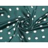 imageAllegra K 70cm Polka Dots Square Scarf Neck Scarves Kerchief Neckerchief Headband for WomenDark Green