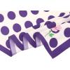 imageAllegra K 70cm Polka Dots Square Scarf Neck Scarves Kerchief Neckerchief Headband for WomenDark Purple Rose