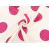 imageAllegra K 70cm Polka Dots Square Scarf Neck Scarves Kerchief Neckerchief Headband for WomenHot Pink Rose