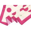 imageAllegra K 70cm Polka Dots Square Scarf Neck Scarves Kerchief Neckerchief Headband for WomenHot Pink Rose