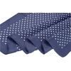 imageAllegra K 70cm Polka Dots Square Scarf Neck Scarves Kerchief Neckerchief Headband for WomenNavy Blue Dot