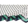 imageAllegra K 70cm Polka Dots Square Scarf Neck Scarves Kerchief Neckerchief Headband for WomenNavy Blue Green