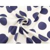 imageAllegra K 70cm Polka Dots Square Scarf Neck Scarves Kerchief Neckerchief Headband for WomenNavy Blue Rose