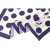 imageAllegra K 70cm Polka Dots Square Scarf Neck Scarves Kerchief Neckerchief Headband for WomenNavy Blue Rose