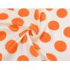 imageAllegra K 70cm Polka Dots Square Scarf Neck Scarves Kerchief Neckerchief Headband for WomenOrange Rose