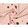 imageAllegra K 70cm Polka Dots Square Scarf Neck Scarves Kerchief Neckerchief Headband for WomenPink