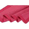 imageAllegra K 70cm Polka Dots Square Scarf Neck Scarves Kerchief Neckerchief Headband for WomenRed Dot