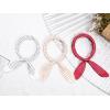 imageAllegra K 70cm Polka Dots Square Scarf Neck Scarves Kerchief Neckerchief Headband for WomenRed Dot