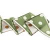 imageAllegra K Chic Polka Dots Women Neckerchief Skinny Scarves Hair Band Ribbon for Bag AccessoryGreen Big Dot