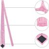 imageAllegra K Classic Solid Color Formal Necktie Plaid Ties for MenPink