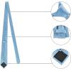 imageAllegra K Classic Solid Color Formal Necktie Plaid Ties for MenSky Blue