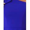 imageAllegra K Evening Cocktail Dress for Womens Valentines Day Elegant Flared One Shoulder Formal DressesRoyal Blue