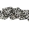 imageAllegra K Leopard Animal Print Pattern Skinny Scarf Long Neck Scarves Headband for WomenBlack