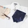 imageAllegra K Mens Polka Dots SelfTied Neck Cravat Tie Ascot Tie Formal Party CravatsNavy Blue White